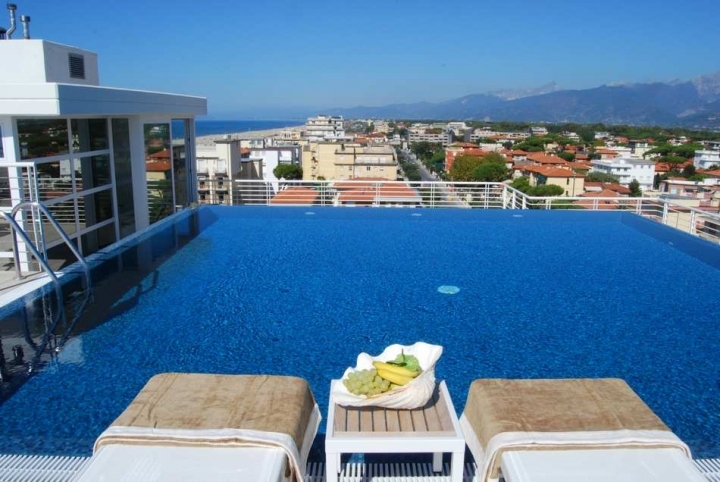 Vista dall'alto piscina Foto - Capodanno Hotel Bracciotti Lido di Camaiore